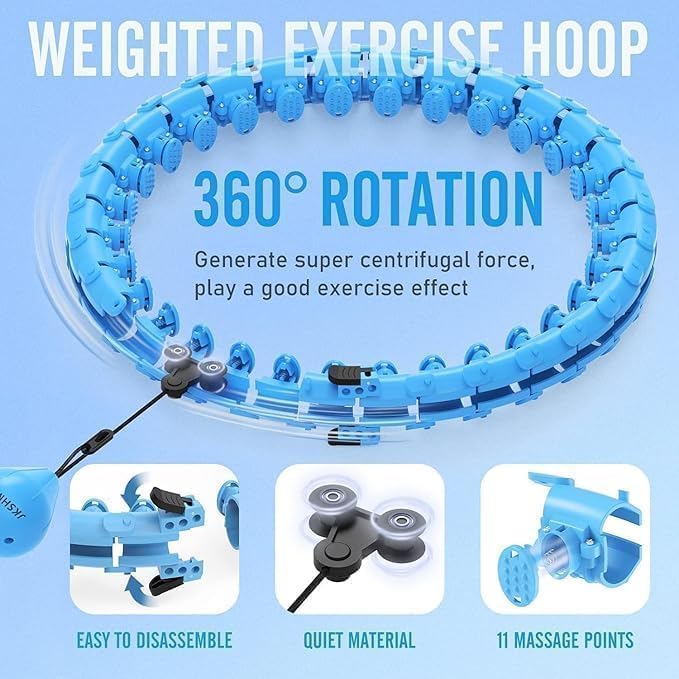 InfiHoop™ Smart Weighted Hoop (Infinity-Style)