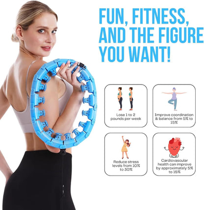 InfiHoop™ Smart Weighted Hoop (Infinity-Style)