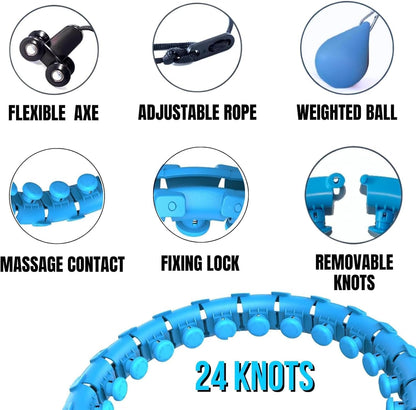 InfiHoop™ Smart Weighted Hoop (Infinity-Style)