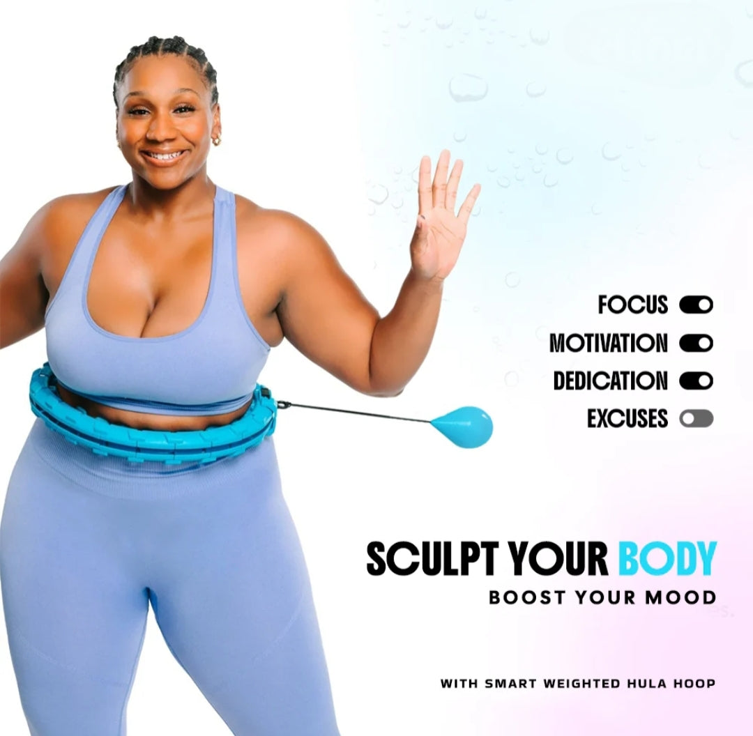 InfiHoop™ Smart Weighted Hoop (Infinity-Style)