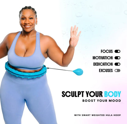 InfiHoop™ Smart Weighted Hoop (Infinity-Style)